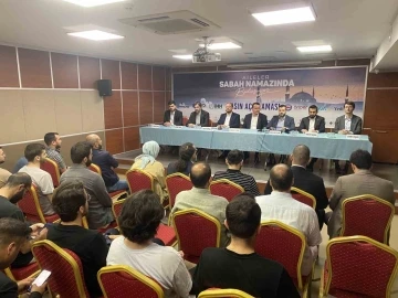 “Gençler ve Aileler Sabah Namazında Buluşuyor” programı için çağrı yapıldı
