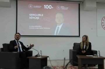 Gençlik ve Spor Bakan Yardımcısı Eminoğlu, &quot;Bakanlık her daim gençlerin yanında&quot;
