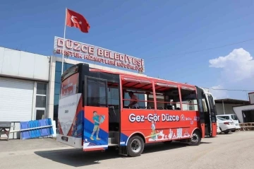 Gez-gör Düzce tur otobüsü hazır
