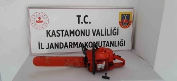 Girdiği evden motorlu testere çalan şahıs JASAT’tan kaçamadı
