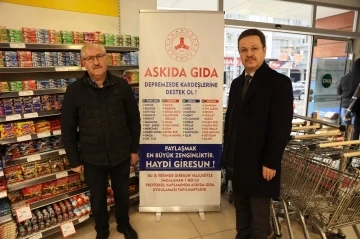 Giresun’da “Askıda Gıda” kampanyasında 217 bin lira toplandı
