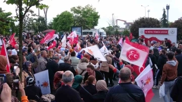 Giresun’da, “Giresun karşılamalı” seçim sevinci
