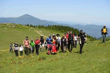 Giresunlu doğaseverler ’Otçu Göçü’ ile geçmişe yolculuk yaptılar
