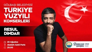 Gölbaşı’nda Türkiye Yüzyılı konserleri devam ediyor
