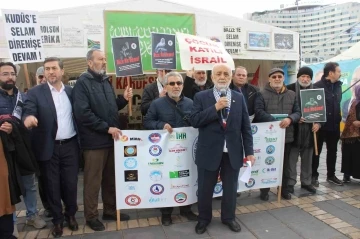 Gönüllü Kültür Kuruluşları’ndan 4 aydır devam eden İsrail saldırılarına tepki
