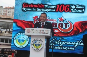 Görele’nin düşman işgalinden kurtuluşunu 106. yıldönümü kutlandı
