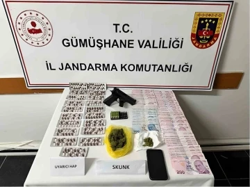 Gümüşhane’de jandarmadan uyuşturucu operasyonu
