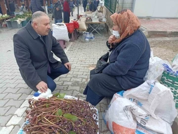 Gündoğdu, çarşı pazar gezip vatandaşı dinliyor
