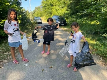 Gurbetçi ailenin çevre duyarlılığı takdir görüyor
