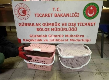 Gürbulak Gümrük Kapısı’nda 11 adet yavru maymun ele geçirildi
