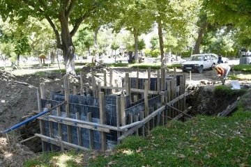 Güzelçamlı Mahallesi’ndeki park ve yeşil alanlar çoğalıyor
