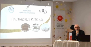 Hacı adaylarına yönelik seminer başladı
