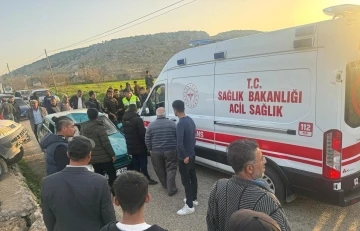 Hafif ticari araç ile otomobil çarpıştı: 1 yaralı
