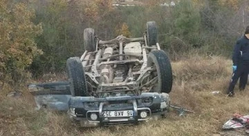 Bursa, Mustafakemalpaşa'da trafik kazası ölü ve yaralılar var