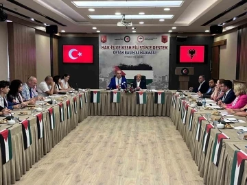 HAK-İŞ ve Arnavutluk KSSH Konfederasyonu’ndan Filistin’e Destek Ortak Bildirisi
