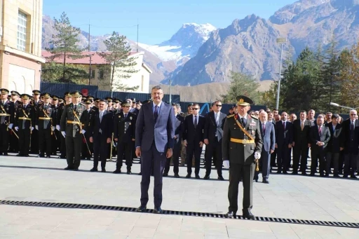 Hakkari’de Cumhuriyetin 101. yıl dönümü kutlamaları
