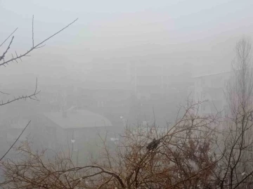 Hakkari’de karla karışık yağmur ve sis etkili oluyor
