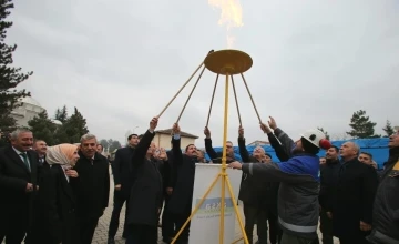 Hamamözü ilçesine doğal gaz verilmeye başlandı