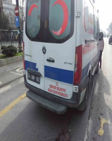 Hasta nakil ambulansının haczedilmesi olayına ilişkin açıklama
