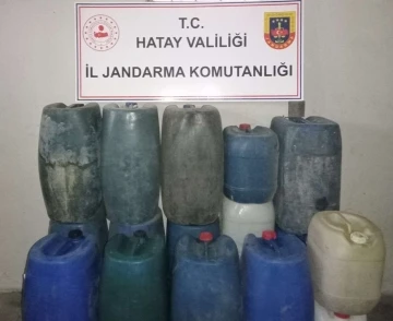 Hatay’da bin 160 litre kaçak akaryakıt ele geçirildi
