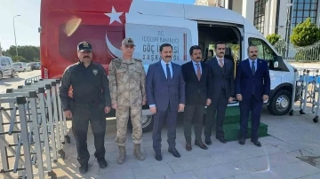 Hatay’da düzensiz göçmelerin tespitini yapan Mobil Göç Noktası aracı hizmete başladı
