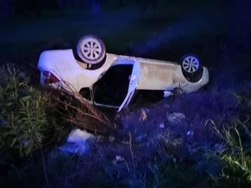 Hatay’da otomobil devrildi: 1 yaralı
