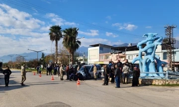 Hatay’da trafik kazası: 1 yaralı
