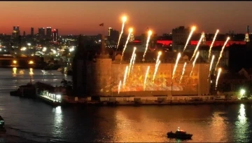 Haydarpaşa Garı’nda &quot;15 Temmuz&quot; anısına mapping gösterimi
