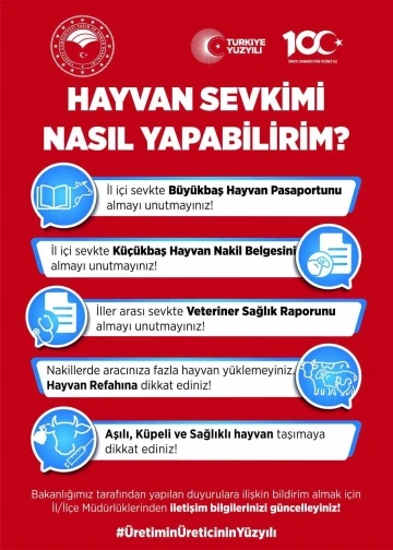 Hayvan hareketleri kontrol altında
