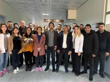 Hedef gösterilen doktora hastane başhekimi ve yönetimi sahip çıktı
