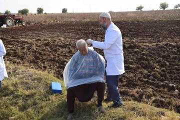 Hilvan’da kurulan ekip 2 yıldır yaşlı ve engellilerin bakımını yapıyor
