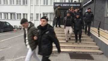 Bursa'da hırsızlık çetesi aynı aileden çıktı