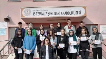 Hisarcık Anadolu Lisesinin E-Twinning projesi ulusal kalite ödülü kazandı
