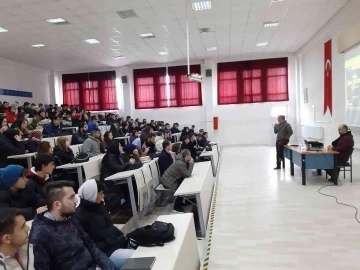 Hisarcık MYO’ da sertifika semineri
