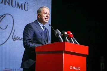 Hulusi Akar, “Güvendikleri dağlara karlar yağmadan tarihten ders almalıdırlar”
