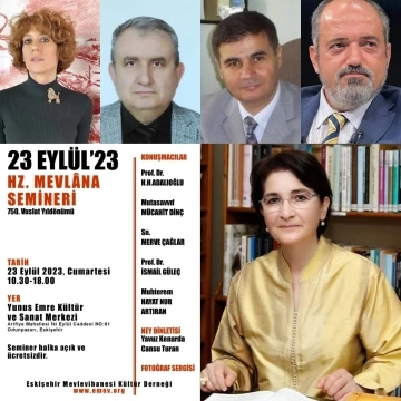 Hz. Mevlâna yılına özel seminer düzenlenecek
