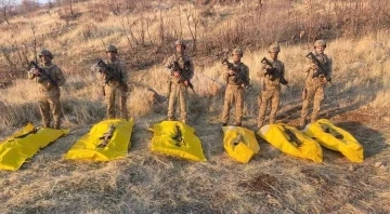 6 terörist ölü ele geçirildi, tertemiz yapana kadar devam