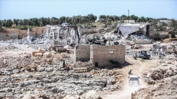 İdlib'e düzenlenen hava saldırısında 2 sivil öldü, 5 sivil yaralandı