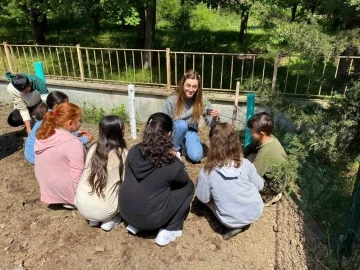 İğneada’da fideler toprakla buluştu, ortaya renkli görüntüler çıktı
