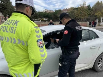 İl genelinde eş zamanlı trafik denetimi gerçekleştirildi
