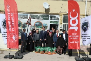 İnönü meralarının ıslahına devam ediliyor
