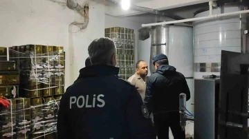 İnsan sağlığını hiçe sayan işletmeye polis baskını