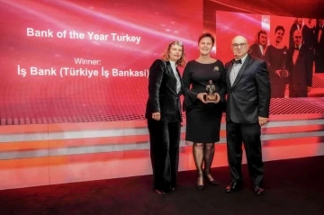 İş Bankası’na ’Yılın Bankası’ ödülü
