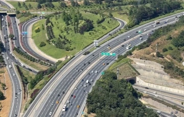 İstanbul’da helikopterle trafik denetimi
