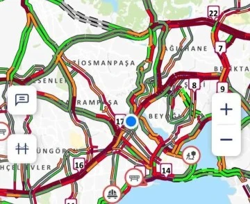 İstanbul’da trafik yoğunluğu yüzde 90'a çıktı!