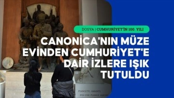 İtalyan sanatçı Canonica'nın Roma'daki müze evi, Cumhuriyet'in ilk yıllarından izler