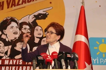 İYİ Parti Genel Başkanı Akşener: &quot;Seçmeni velinimet görürüm&quot;
