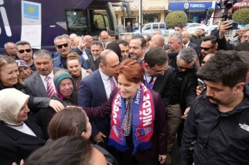 İYİ Parti Genel Başkanı Akşener: Siyasi gerilimlere gerek yok