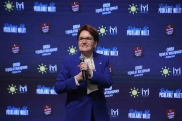 İYİ Parti Genel Başkanı Akşener: “Sanki seçime değil savaşa gidiyoruz”
