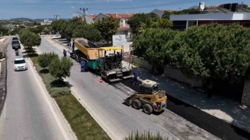 İzmir Büyükşehir Belediyesi asfalt atağı başlattı
